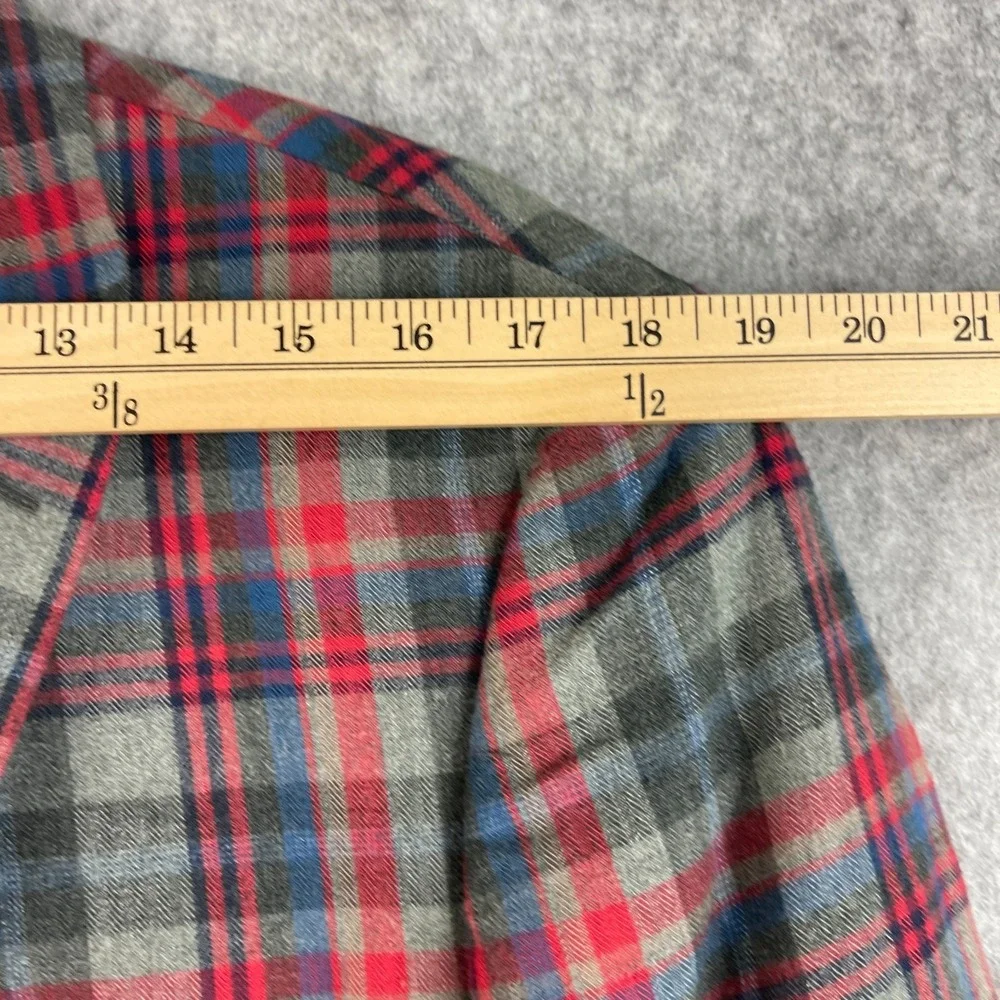 Madison Blazer Sport Coat Mens 42R Plaid Modern Fit 2 Button Preppy Academia